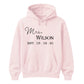 Custom Date Surname Graphic Pullover Bride Unisex Hoodie