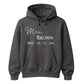 Custom Date Surname Graphic Pullover Bride Unisex Hoodie