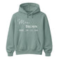 Custom Date Surname Graphic Pullover Bride Unisex Hoodie