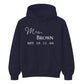 Custom Date Surname Graphic Pullover Bride Unisex Hoodie