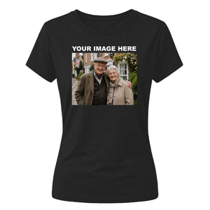Personalised T Shirt with Photo | Custom Photo T Shirt for Women