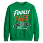 Custom Finally Free School Leavers sweatshirt
