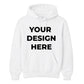 Custom graphic placement casual streetwear unisex hoodie