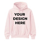 Custom graphic placement casual streetwear unisex hoodie