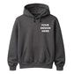 Custom graphic placement casual streetwear unisex hoodie