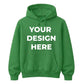 Custom graphic placement casual streetwear unisex hoodie