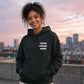 Custom image upload flexible placement trendy unisex hoodie