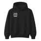 Custom image upload flexible placement trendy unisex hoodie