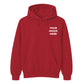 Custom image upload flexible placement trendy unisex hoodie