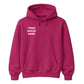 Custom image upload flexible placement trendy unisex hoodie