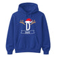Custom Initial And Name Antlers Christmas Unisex Hoodies