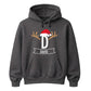 Custom Initial And Name Antlers Christmas Unisex Hoodies
