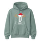 Custom Initial And Name Antlers Christmas Unisex Hoodies