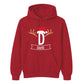 Custom Initial And Name Antlers Christmas Unisex Hoodies