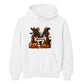 Custom name & initial letter spooky pumpkin Halloween Unisex Hoodie