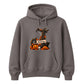 Custom name & initial letter spooky pumpkin Halloween Unisex Hoodie