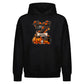 Custom initial tree name spooky Halloween Oversized Hoodie