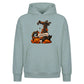 Custom initial tree name spooky Halloween Oversized Hoodie