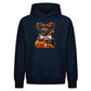 Custom initial tree name spooky Halloween Oversized Hoodie
