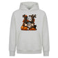 Custom initial tree name spooky Halloween Oversized Hoodie
