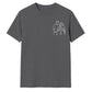 Custom Line Art Family Portrait Outline Unisex T-Shirt