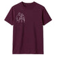Custom Line Art Family Portrait Outline Unisex T-Shirt