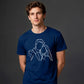 Custom Line Art Family Portrait Outline Unisex T-Shirt