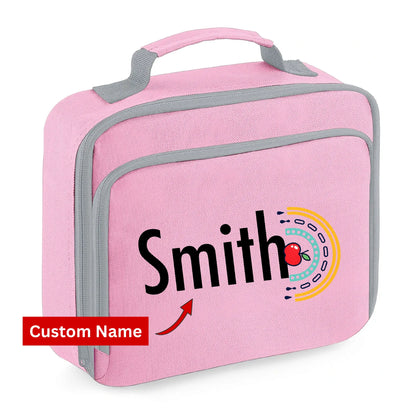 Personalised Kids Lunch Bag with Custom Name Cooler Box