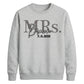 Custom Name Marriage Date Graphic Bride Unisex Sweatshirt