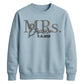 Custom Name Marriage Date Graphic Bride Unisex Sweatshirt