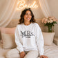 Custom Name Marriage Date Graphic Bride Unisex Sweatshirt