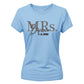 Custom Name Wedding Date Graphic Bride Ladies T-Shirt