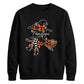 Custom name witch broomstick Halloween Unisex Sweatshirt