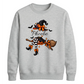 Custom name witch broomstick Halloween Unisex Sweatshirt