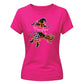 Custom name witch legs graphic Halloween ladies t-shirt