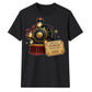 Custom North Pole Express Ticket Christmas Unisex T-Shirt