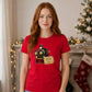 Custom North Pole Express Ticket Christmas Unisex T-Shirt