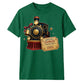 Custom North Pole Express Ticket Christmas Unisex T-Shirt