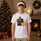 Custom North Pole Express Ticket Christmas Unisex T-Shirt