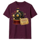 Custom North Pole Express Ticket Christmas Unisex T-Shirt