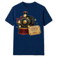Custom North Pole Express Ticket Christmas Unisex T-Shirt