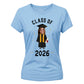 Custom Photo Ladies T-Shirt Class of 2026 Graduation Gift for Her