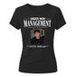 Custom Photo Under New Management Bride Ladies T-Shirt