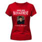 Custom Photo Under New Management Bride Ladies T-Shirt