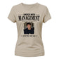 Custom Photo Under New Management Bride Ladies T-Shirt