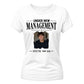 Custom Photo Under New Management Bride Ladies T-Shirt