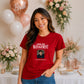 Custom Photo Under New Management Bride Ladies T-Shirt