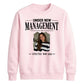 Custom Photo Under New Management Bride Groom Unisex Sweatshirt