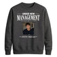 Custom Photo Under New Management Bride Groom Unisex Sweatshirt
