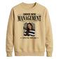 Custom Photo Under New Management Bride Groom Unisex Sweatshirt